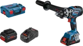 ProCORE18V 배터리가 장착된 Bosch GSB 18V-150 C 무선 콤비 드릴.