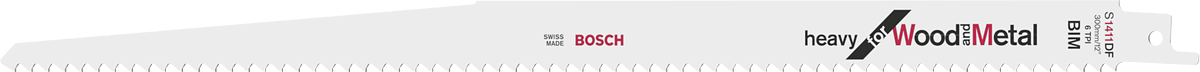 Bosch BIM S 1156 XHM 목재 및 금속용 왕복 톱날.