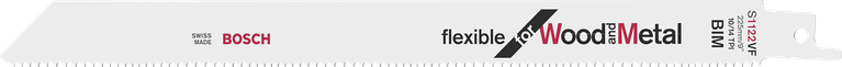 컷소날 S 1122 VF 목재와 금속용 Bosch 왕복톱 톱날.