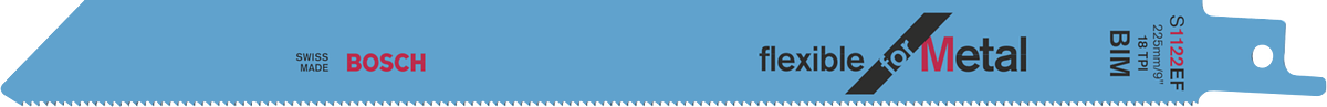 금속 왕복 톱날용 Bosch 플렉시블.
