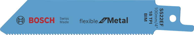 Bosch S522EF 유연 금속 절단 톱날.