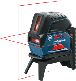 Bosch GCL 2-15 콤비 레이저 레벨링 도구, 자동 레벨링.