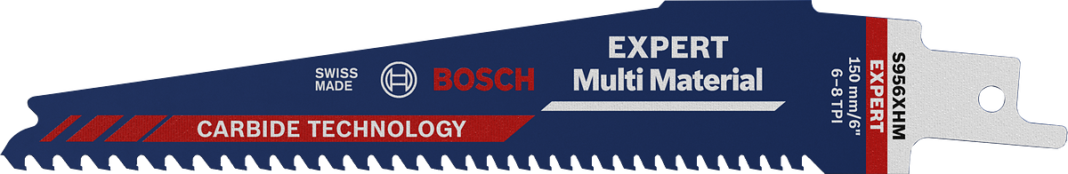 Bosch EXPERT 다중 소재 왕복 톱날 150mm.
