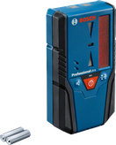 레이저 레벨링 도구용 LED 디스플레이가 장착된 Bosch LR 6 수신기.