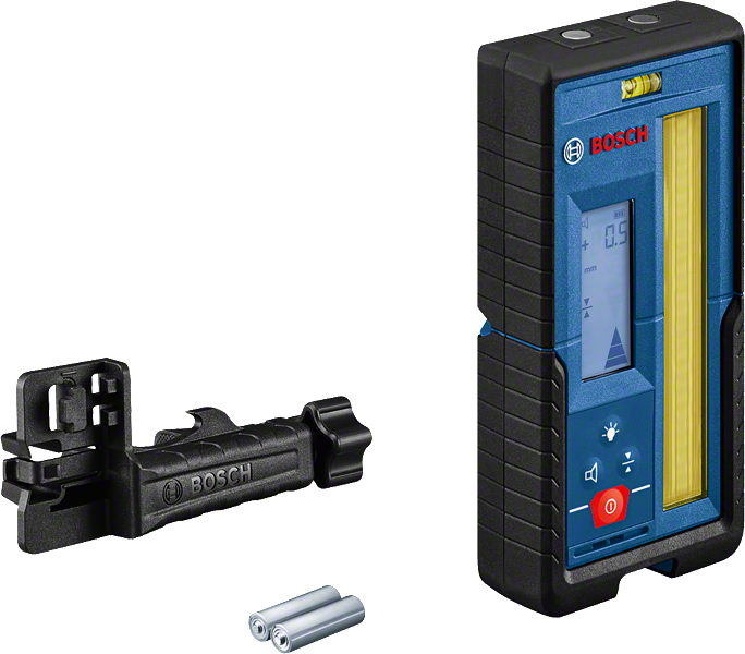 Bosch LR 45 레이저 수신기(장착 브래킷 포함).