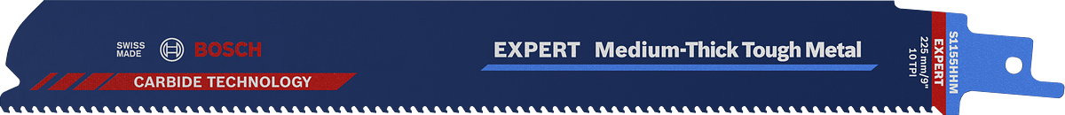 Bosch EXPERT 중간 두께의 견고한 금속 톱날.