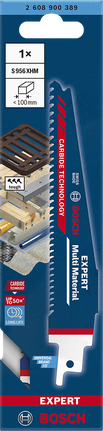 Bosch 엑스퍼트 멀티 머티리얼 왕복 톱날.