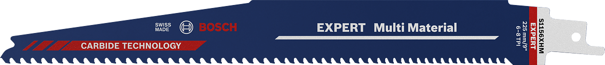 Bosch EXPERT 다중 소재 왕복 톱날 225mm.