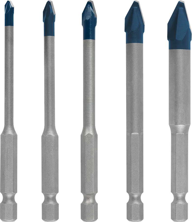 Bosch EXPERT HEX-9 하드세라믹 드릴 비트 세트, 5개.