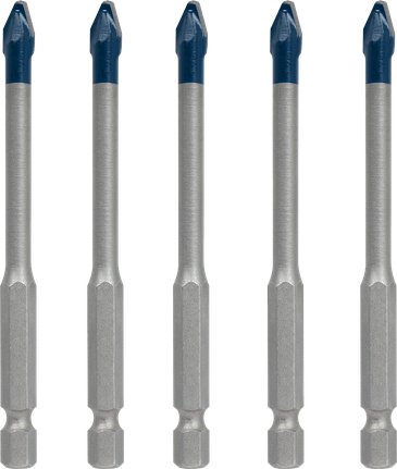 Bosch EXPERT HEX-9 하드 세라믹 드릴 비트 6mm 세트.