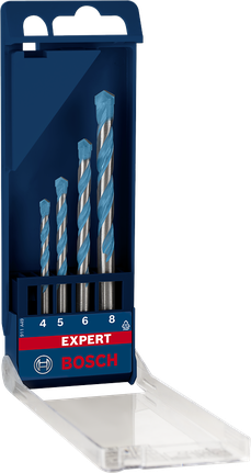 Bosch EXPERT MultiConstruction 드릴 비트 세트 4/5/6/8mm.