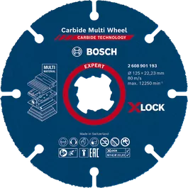 EXPERT Carbide Multi Wheel X-LOCK 컷팅 디스크