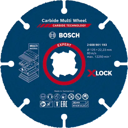 Bosch EXPERT 다중 소재 카바이드 절단 디스크 X-Lock.