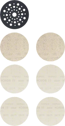 EXPERT M480 네트 스타터 키트 Bosch EXPERT M480 스타터 키트 125mm 샌딩 디스크 세트.