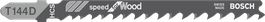 T 144 D Speed for Wood 직소날