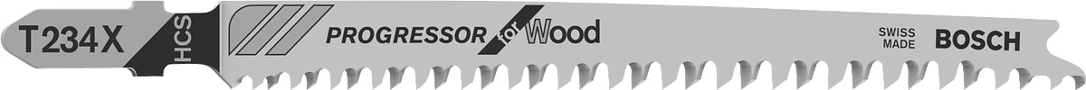 Bosch T234X Progressor for Wood 퍼즐 톱날.
