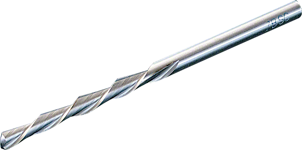 정밀 연마 팁이 달린 Bosch 금속 드릴 비트.