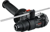 측면 핸들이 있는 Bosch GFA 12-H FlexiClick 어댑터.