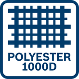 Bosch 벨트 93, 퀵 릴리스 버클이 달린 패딩 도구 벨트.