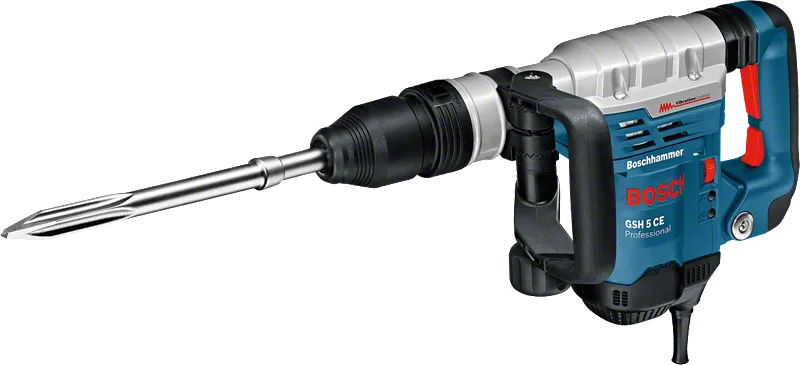 Bosch GSH 5 CE 파괴 망치, 진동 제어.