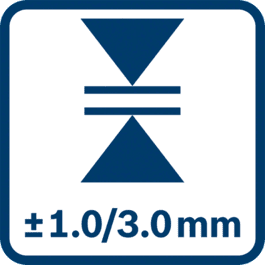 측정 정확도 ± 1.0/3.0 mm 