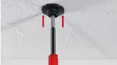 Bosch BT 350 조절 가능한 작업 높이를 위한 텔레스코픽 폴.