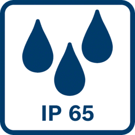 물 분사에 대한 방수 및 방진 등급 IP65 