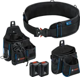 파우치와 ProClick 홀더가 포함된 Bosch 툴 벨트 키트.