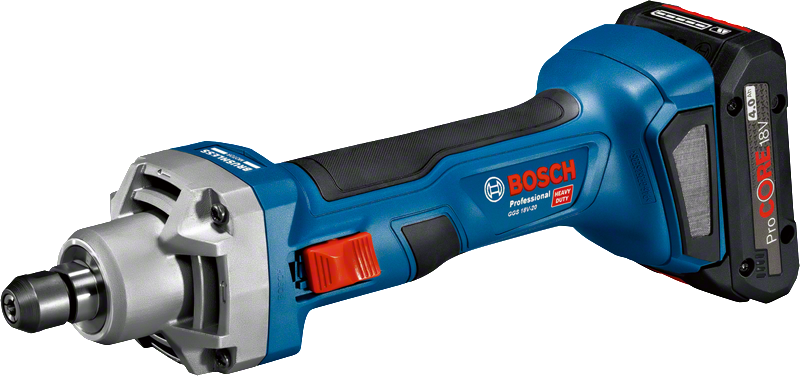 Bosch GGS 18V-20 무선 스트레이트 그라인더, 24,000rpm.