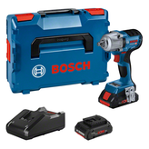 Bosch GDS 18V-450 무선 임팩트 렌치 세트.