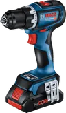 ProCORE 배터리가 장착된 Bosch GSR 18V-90 C 무선 드릴.