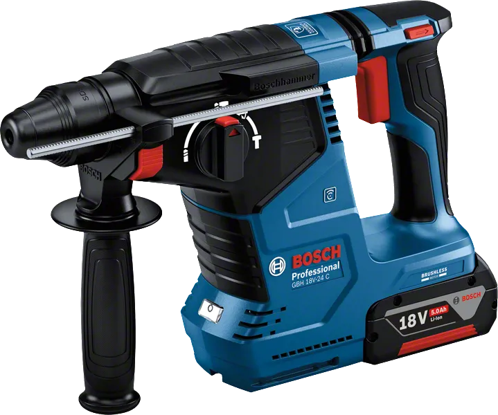 Bosch GBH 18V-24 C 무선 로터리 해머 드릴.