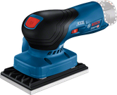 Bosch GSS 12V-13 무선 오비탈 샌더, 12V 배터리.