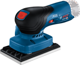 Bosch GSS 12V-13 무선 오비탈 샌더, 12V 배터리.