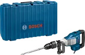 운반 케이스가 포함된 Bosch GSH 11 VC 철거 망치.