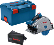 케이스가 포함된 Bosch GKT 18V-52 GC 무선 트랙 톱.