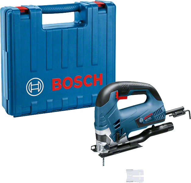 Bosch GST 75 BE 퍼즐 톱과 운반 케이스.