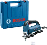 Bosch GST 75 BE 퍼즐 톱과 운반 케이스.