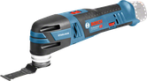 Starlock이 장착된 Bosch GOP 10.8V-28 무선 멀티툴.