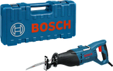운반 케이스가 포함된 Bosch 왕복톱 GSA 1100 E.