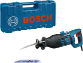 케이스가 포함된 Bosch GSA 1300 PCE 왕복톱.
