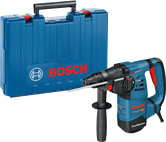 운반 케이스가 포함된 Bosch GBH 3-28 DRE 로터리 해머 드릴.