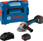 Bosch GWS 18V-10 SC 무선 각도 그라인더 세트.