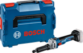 케이스가 포함된 Bosch GGS 18V-10 SLC 무선 스트레이트 그라인더.