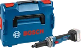 케이스가 포함된 Bosch GGS 18V-23 LC 무선 스트레이트 그라인더.