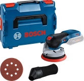 Bosch 무선 랜덤 오빗 샌더 GEX 18V-125 세트.