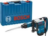 운반 케이스가 포함된 Bosch GSH 9 VC 철거 망치.