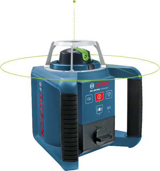 Bosch GRL 300 HVG 회전 레이저 레벨링 공구.