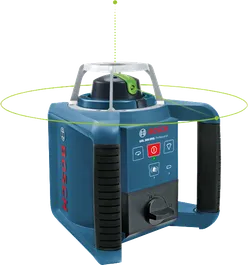 Bosch GRL 300 HVG 회전 레이저 레벨링 공구.