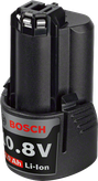 Bosch 10.8V 3.0Ah 리튬이온 배터리 팩.